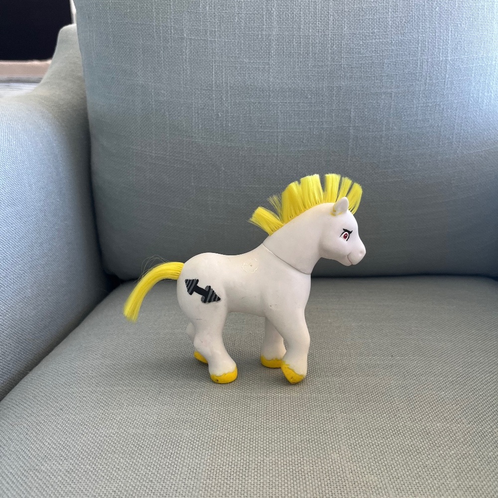 Custom My Little Pony Bulk Biceps Pony OOAK Fan Made Figure Rare MLP Collectible
